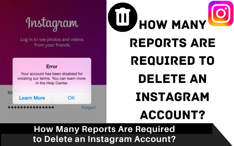 How Many Reports Are Required to Delete an Instagram Account