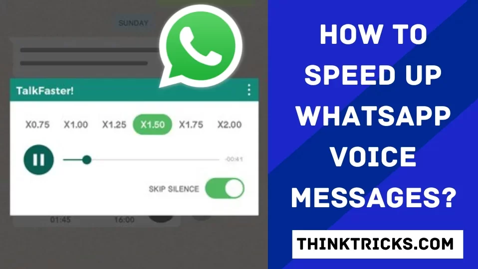 How to Speed Up WhatsApp Voice Messages