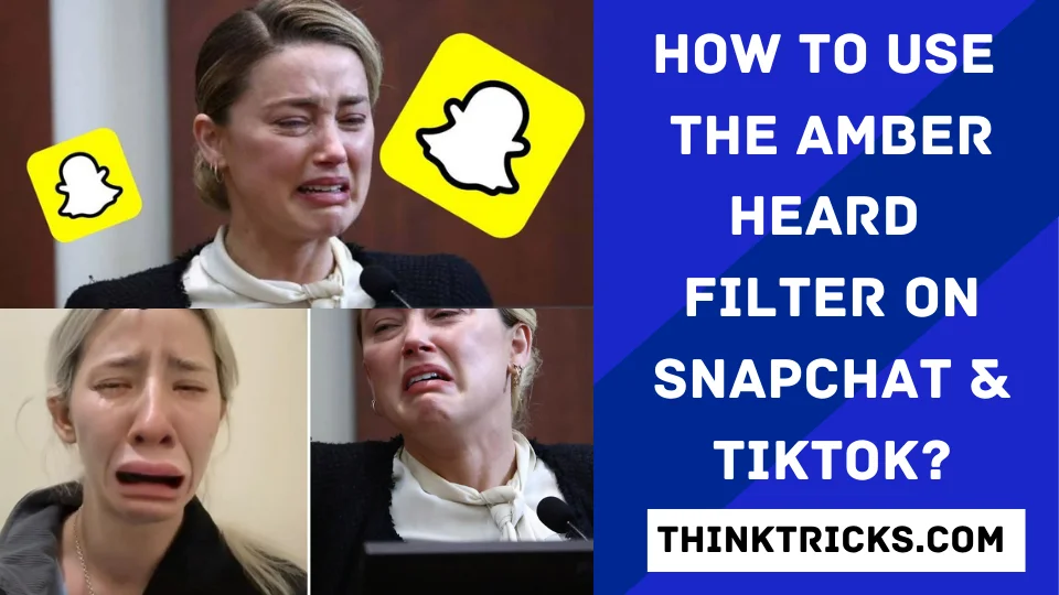 How to Use the Amber Heard Filter On Snapchat & TikTok