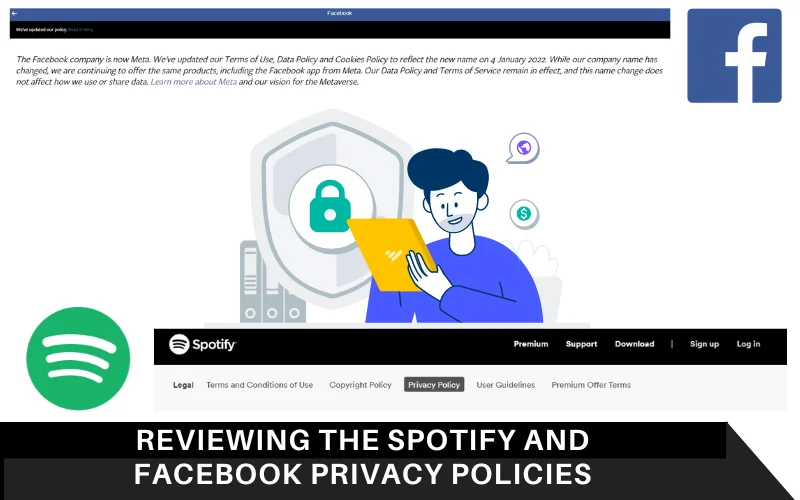 Reviewing the Spotify and Facebook Privacy Policies