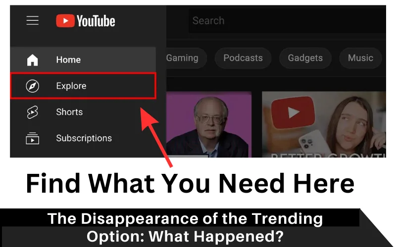 The Disappearance of the Trending Option_ What Happened