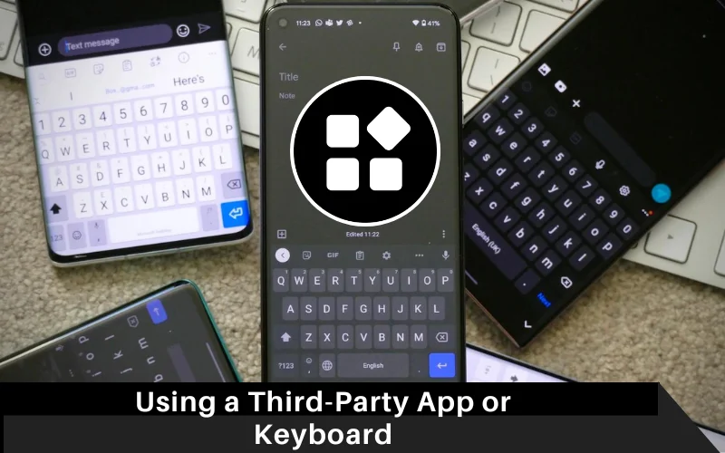 Using a Third-Party App or Keyboard