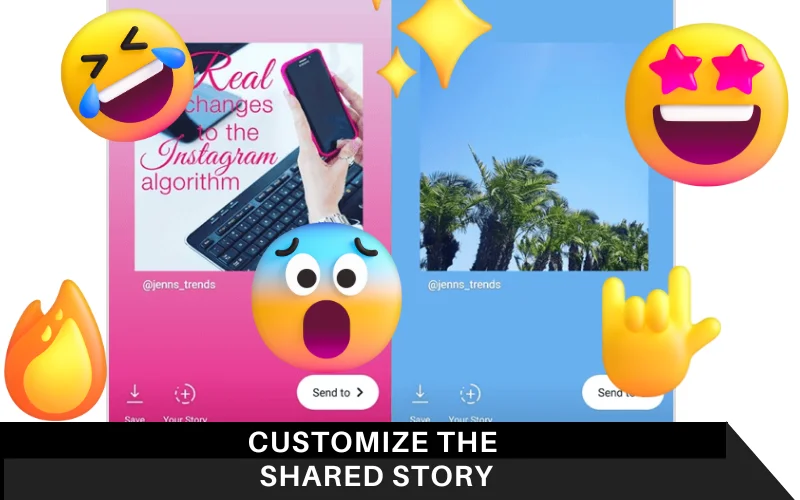 Customize the Shared Story