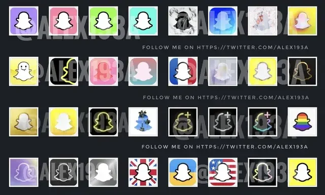 Exclusive Snapchat Icons