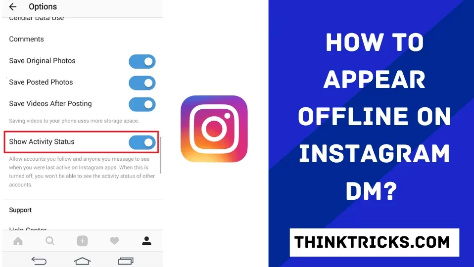 How to Appear Offline On Instagram DM