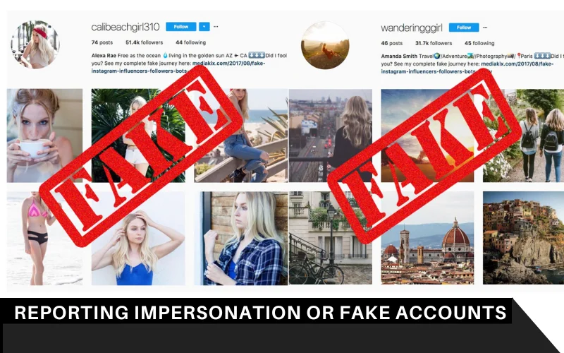 Reporting Impersonation or Fake Accounts